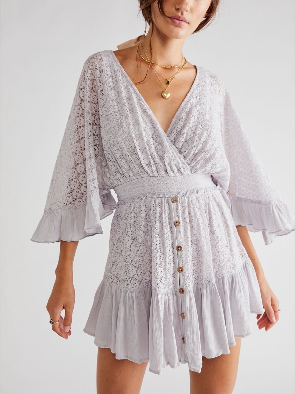 Free People Shyanne Romper in White